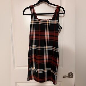 SHEIN plaid mini dress size 0XL (runs small)